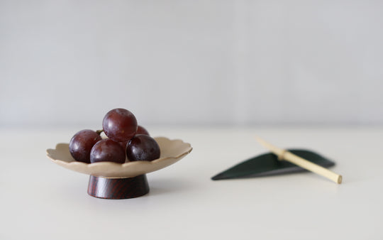 Otchil Flower Small Plate - Beige