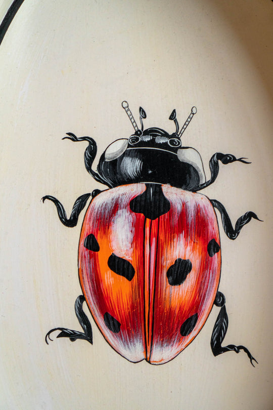 Lady Bug Iron Tray