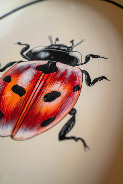 Lady Bug Iron Tray
