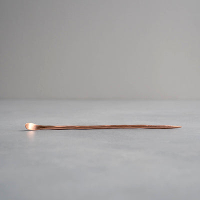 Tea Scoop / Needle (copper & silver plated)