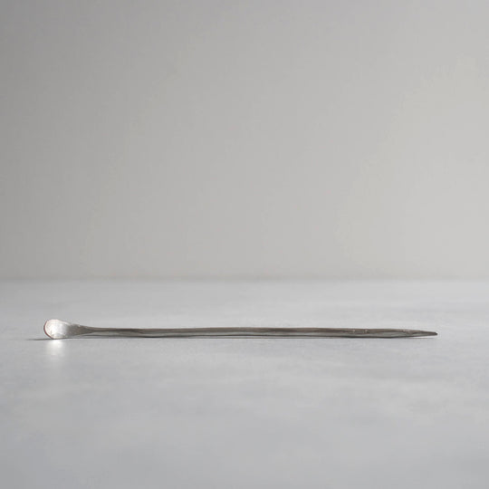 Tea Scoop / Needle (copper & silver plated)