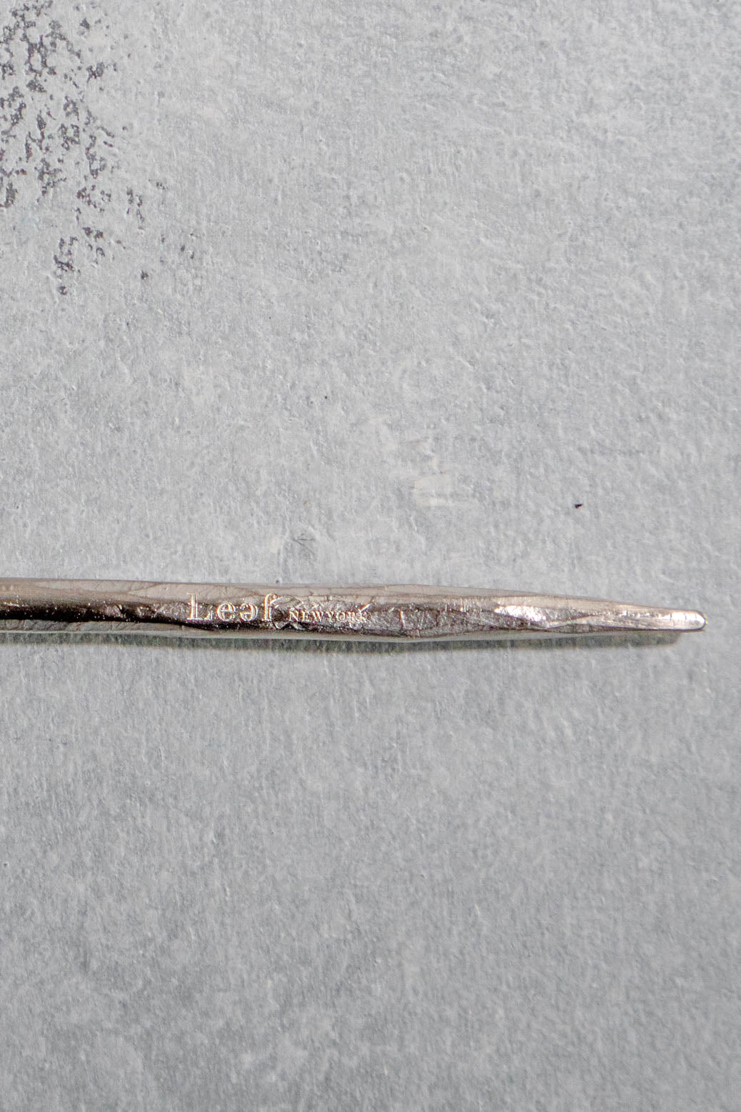 Tea Scoop / Needle (copper & silver plated)