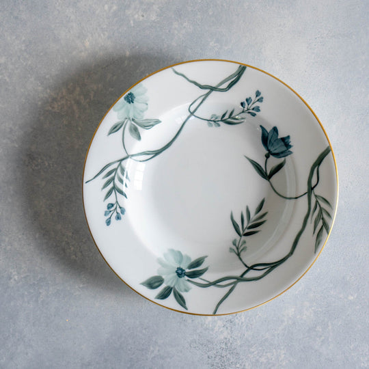 Midnight Blooms Pasta Bowl