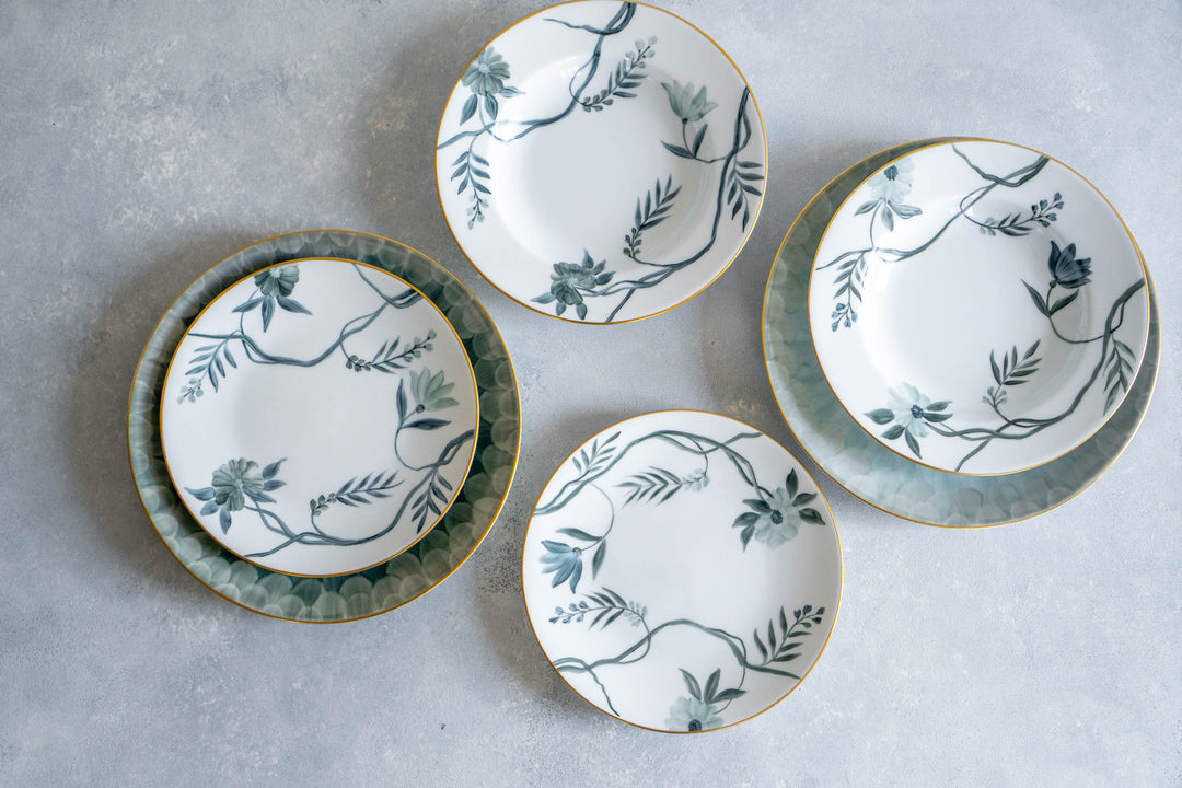 Midnight Blooms Pasta Bowl