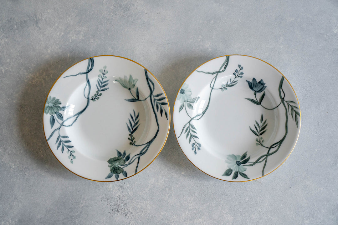 Midnight Blooms Pasta Bowl