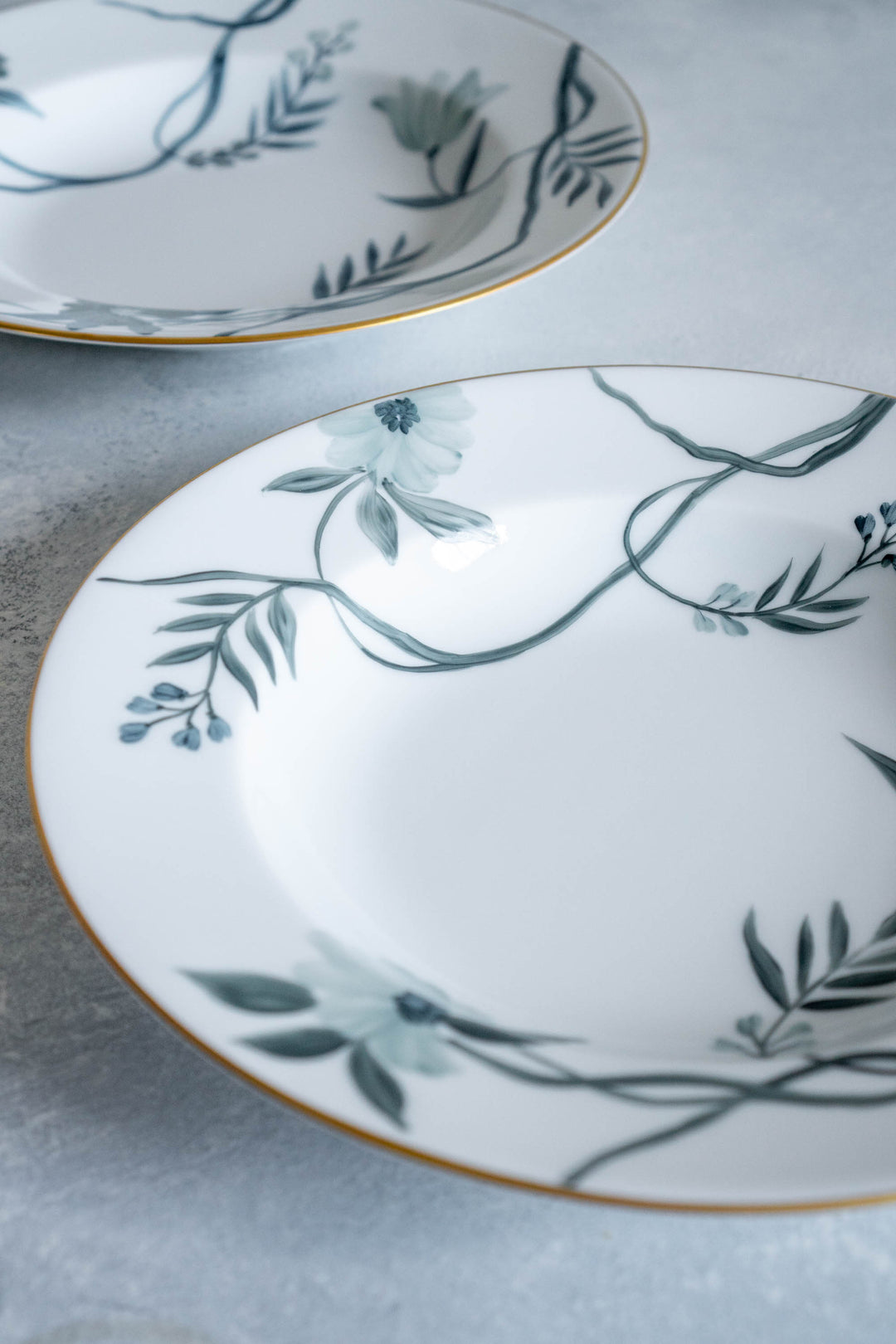 Midnight Blooms Pasta Bowl