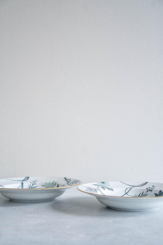 Midnight Blooms Pasta Bowl