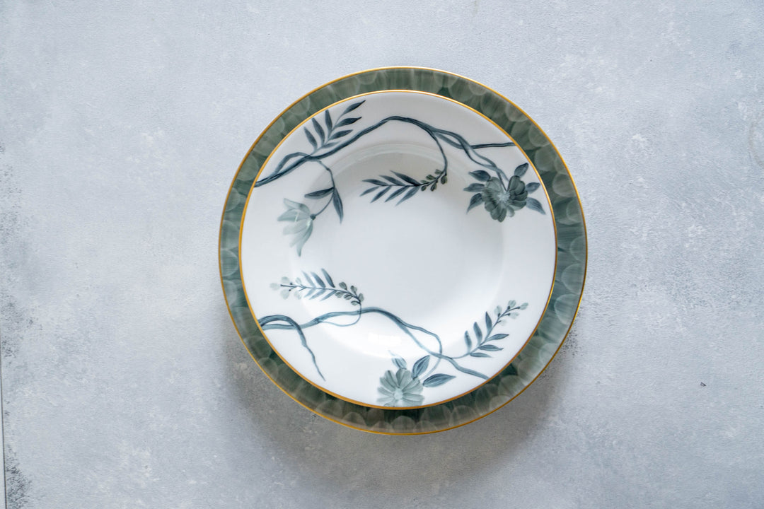 Midnight Blooms Pasta Bowl