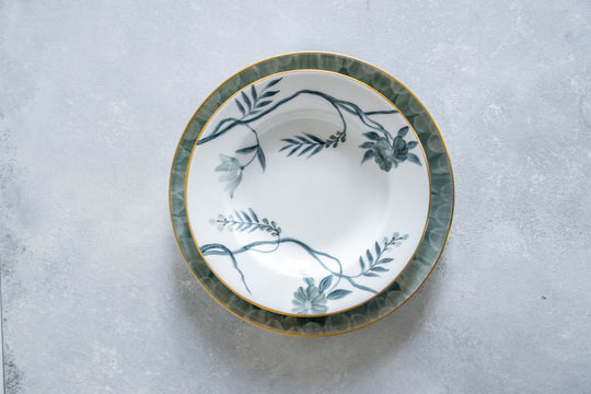 Midnight Blooms Pasta Bowl