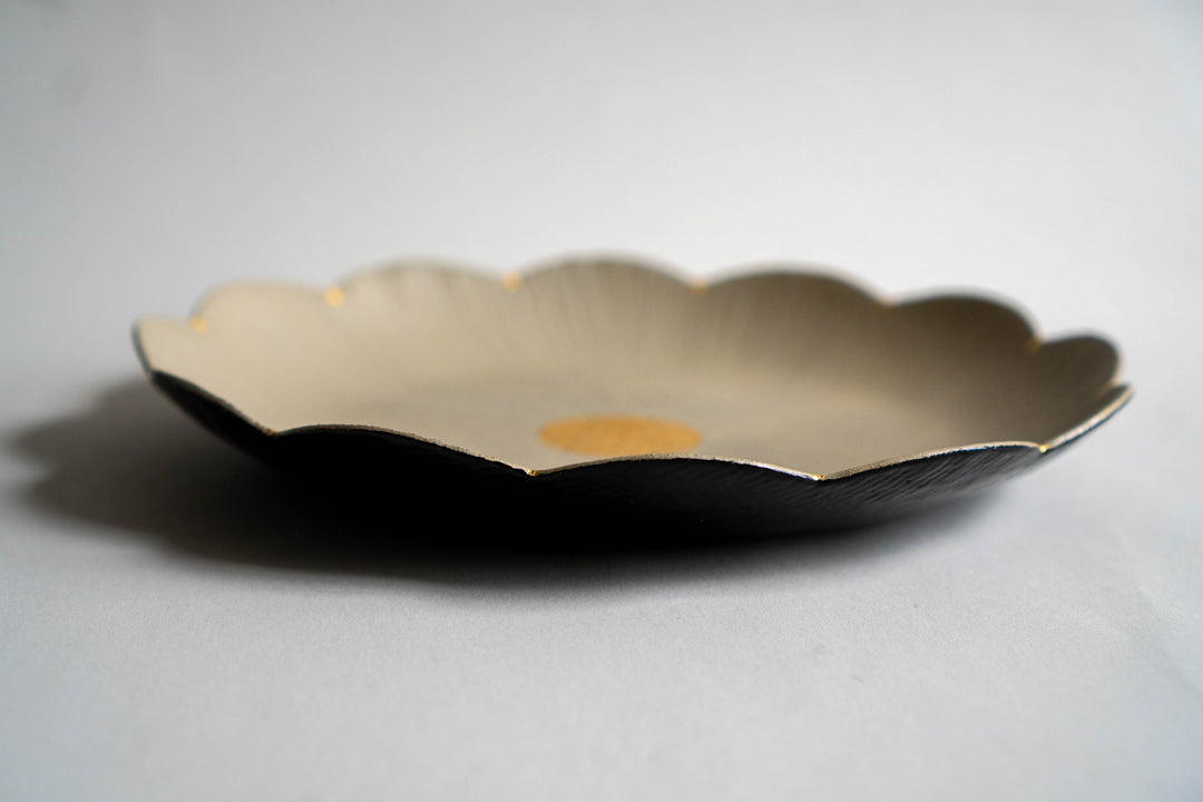 Otchil Flower Plate - Beige