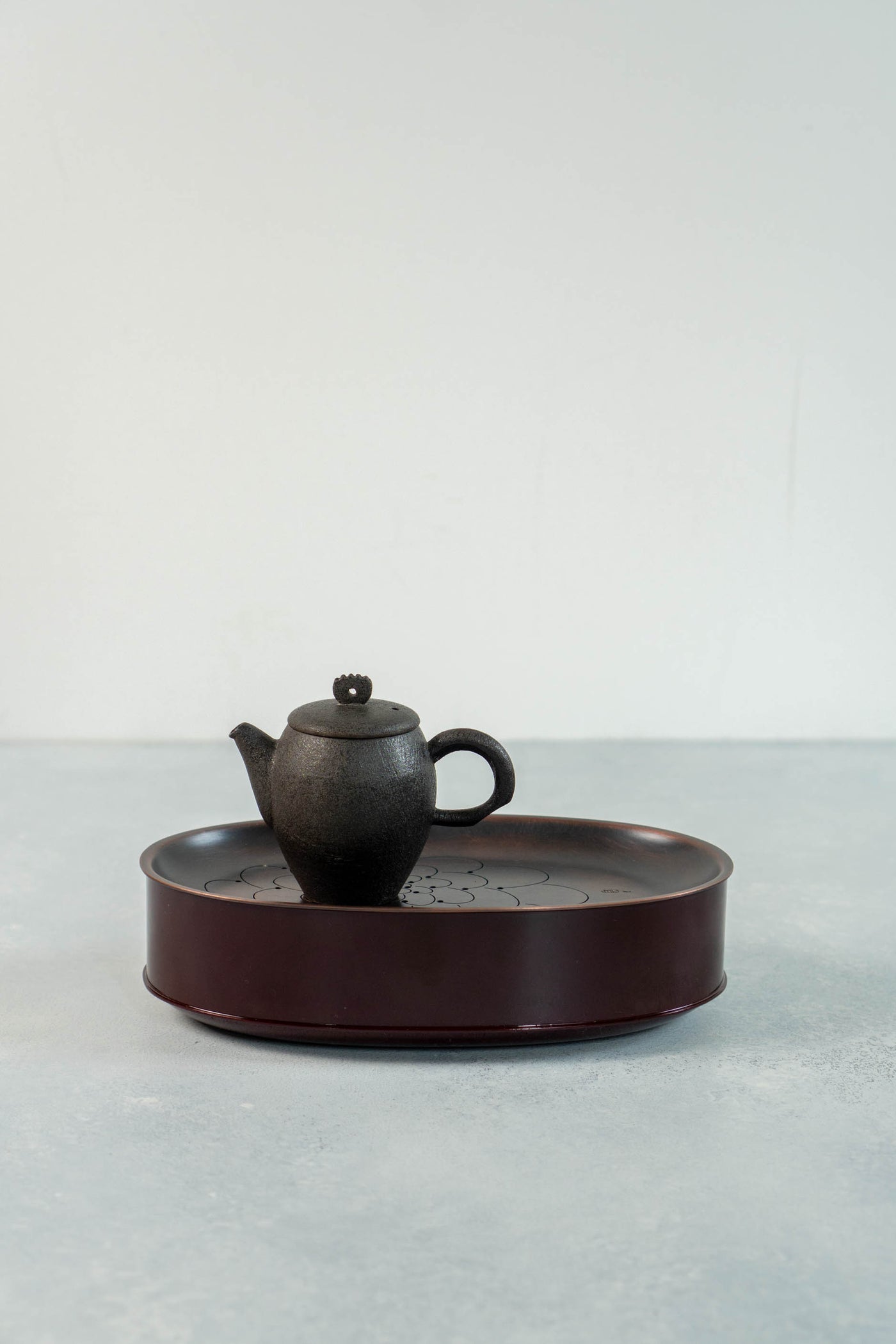 Metal Tea Tray for the Lunch Box (Hap) - Peony and Plum Flower