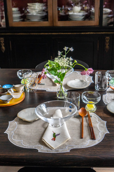 Colibri Ivory Linen Napkin