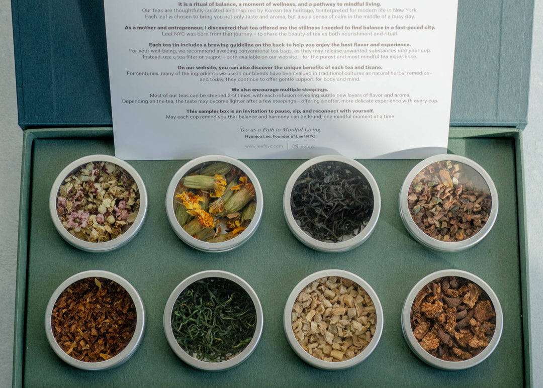 Daily Rituals Tea Collection Tea Ritual Collection by Leef NYC