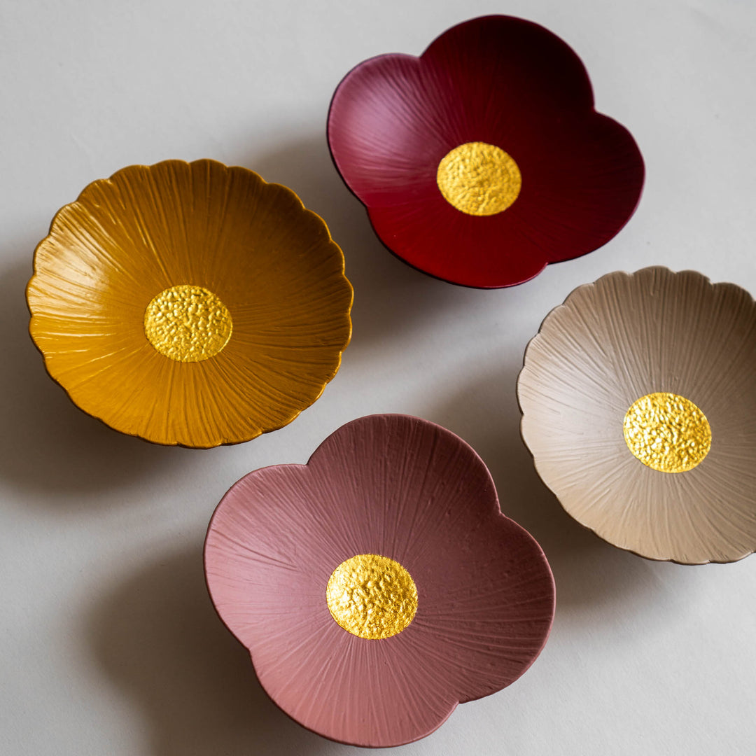 Otchil Flower Small Plate - Pink