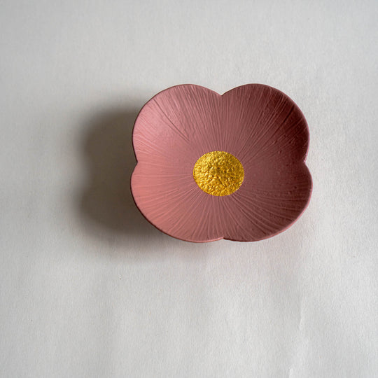 Otchil Flower Small Plate - Pink