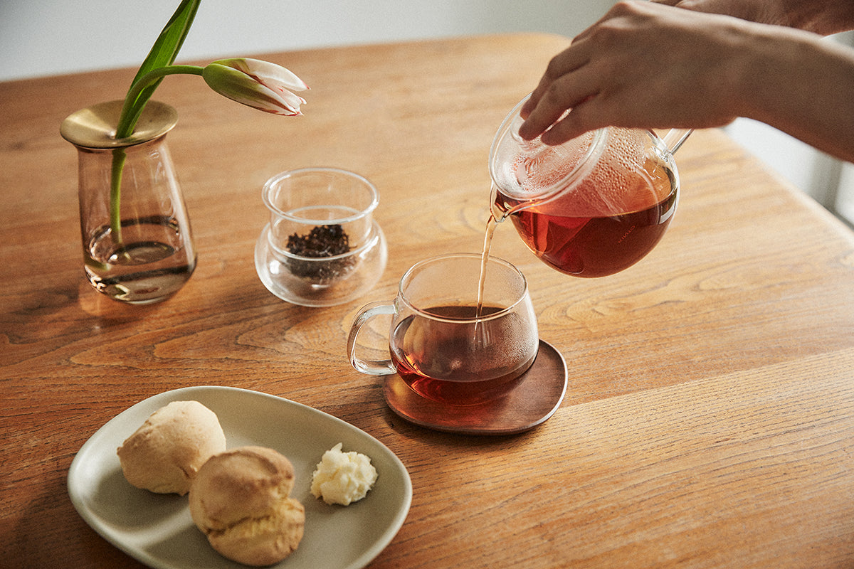 UNITEA teapot with a separate filter