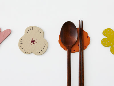 [Ott Ott] Chopstick Rest Wood - 4 colors - Leef NYC -ott ott