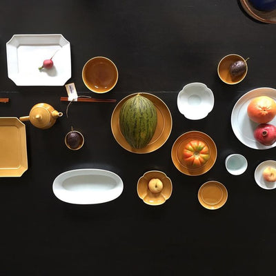 Brown Flower Bowl (Long) - Leef NYC -Mizu Mizu