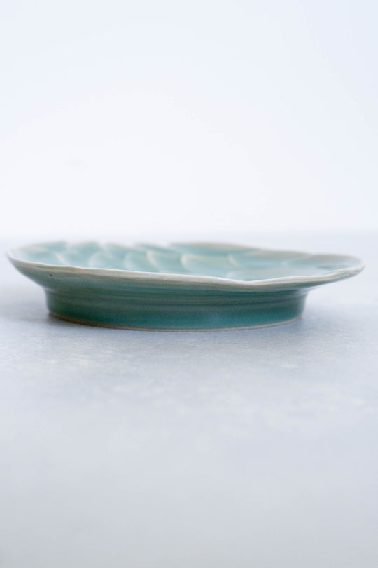 Lotus Celadon Dessert Dish