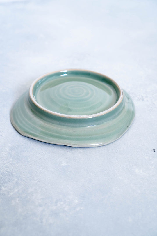 Lotus Celadon Dessert Dish