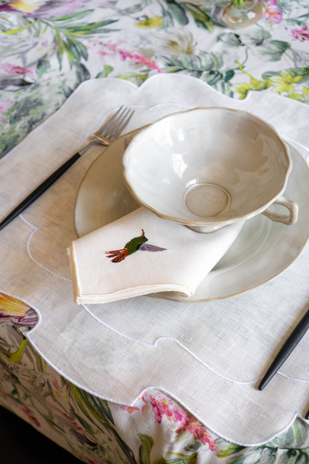 Colibri Ivory Linen Napkin
