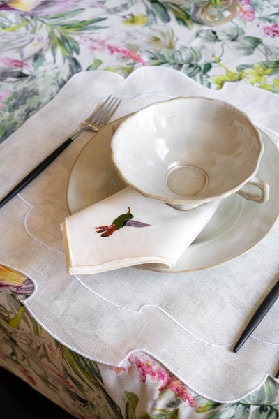 Colibri Ivory Linen Napkin