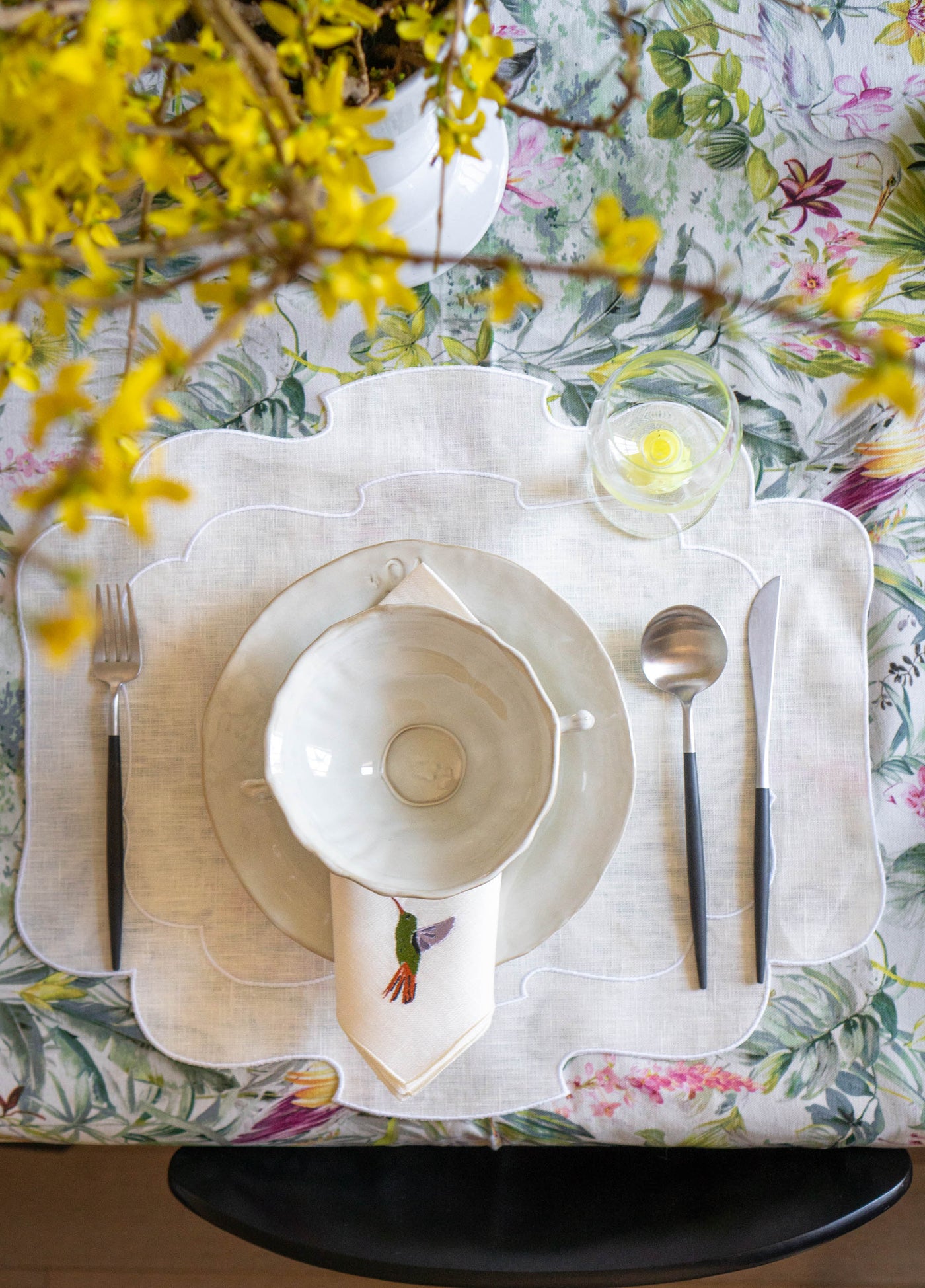 Colibri Ivory Linen Napkin