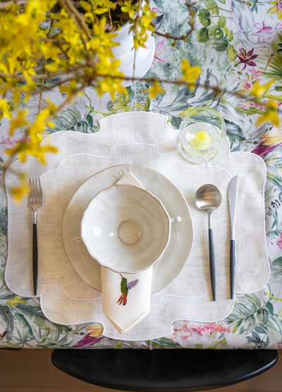 Colibri Ivory Linen Napkin