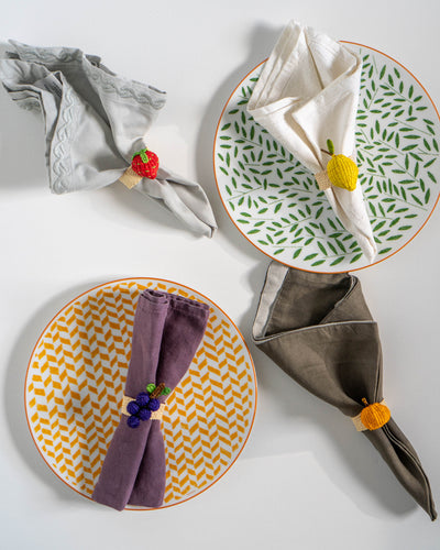 Garden Napkin Rings