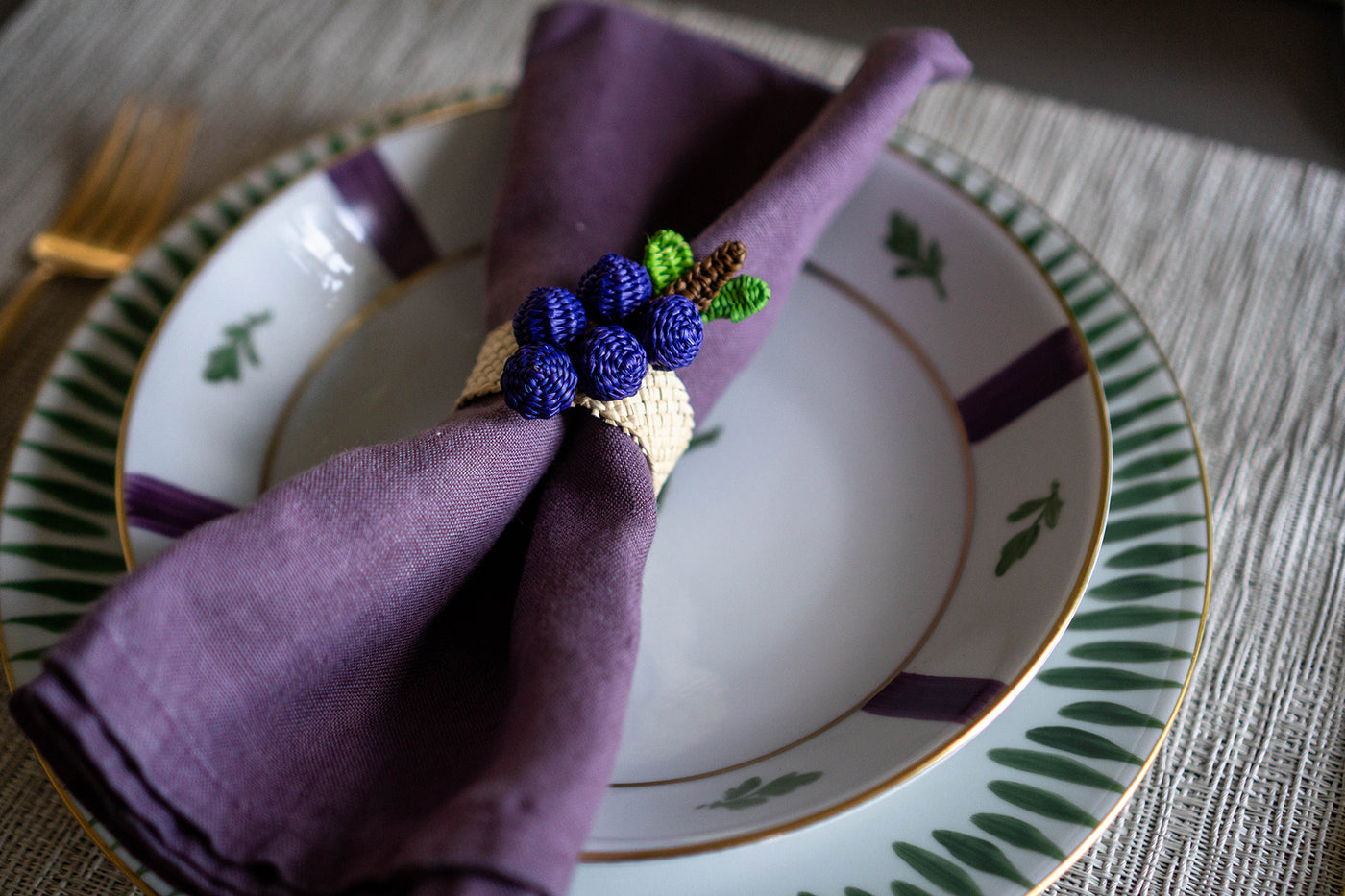 Garden Napkin Rings