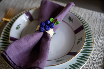 Garden Napkin Rings