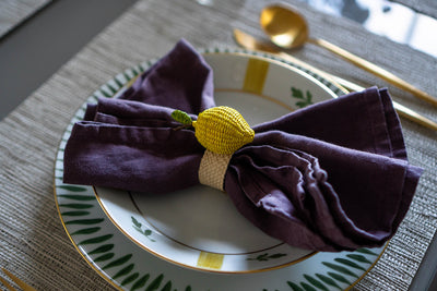 Garden Napkin Rings