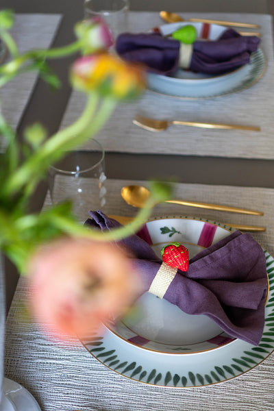 Garden Napkin Rings