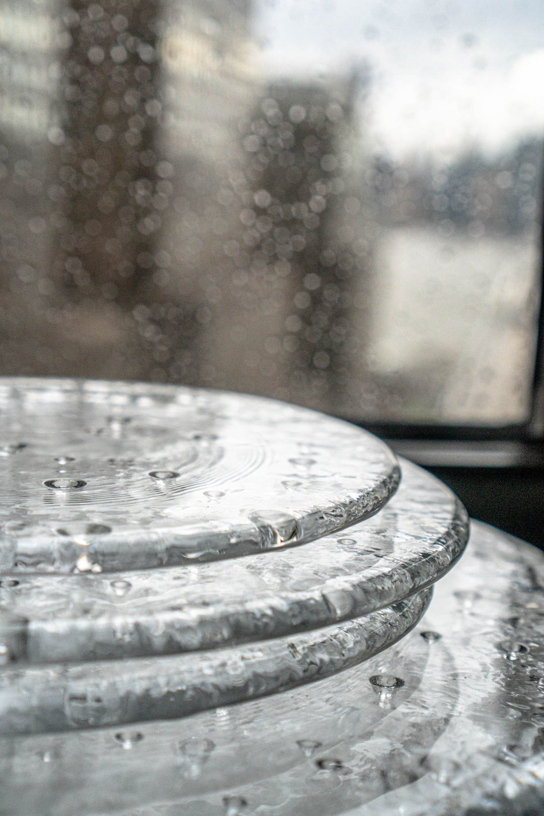 Droplet Glass Plates (2 sizes)