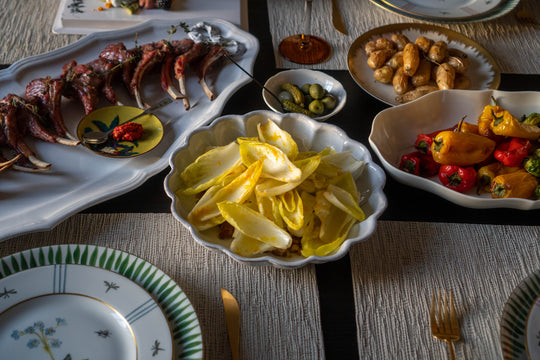 Mademoiselle round platter