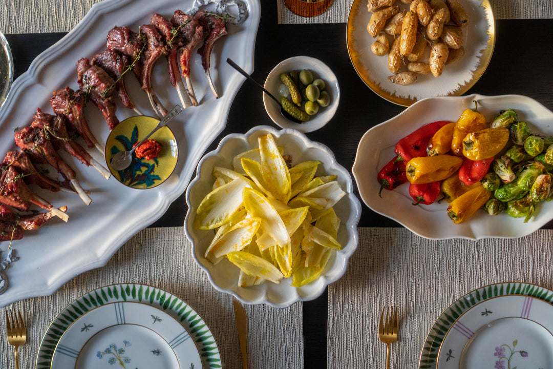 Mademoiselle round platter