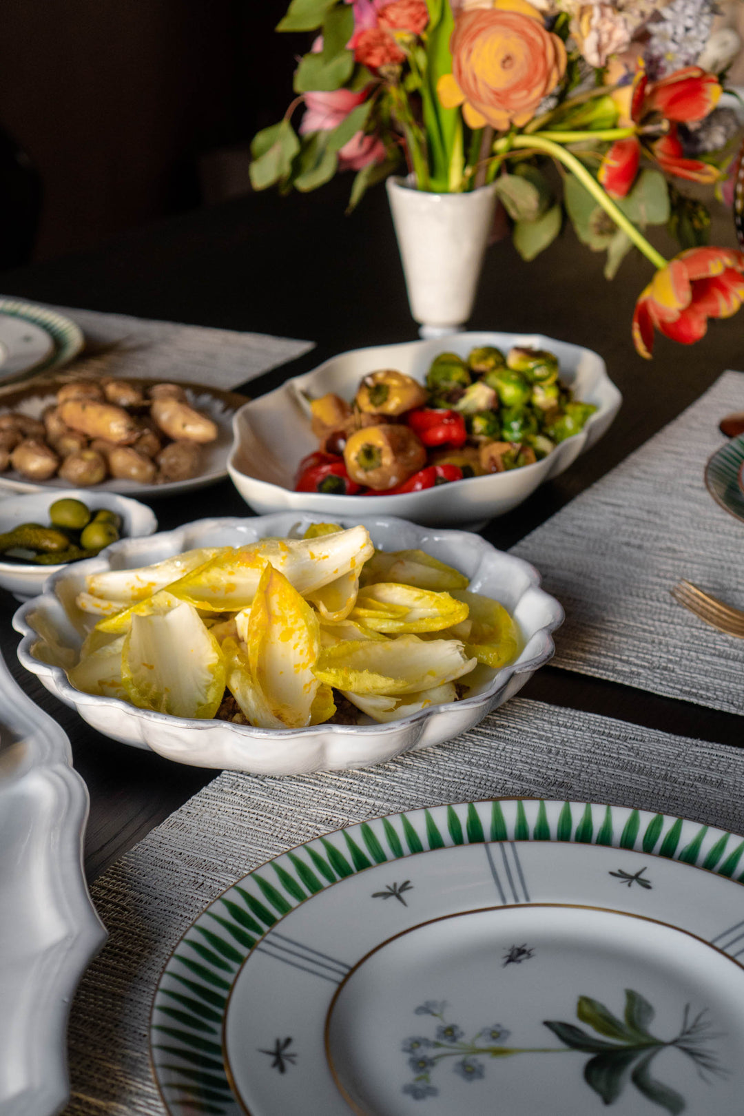 Mademoiselle round platter