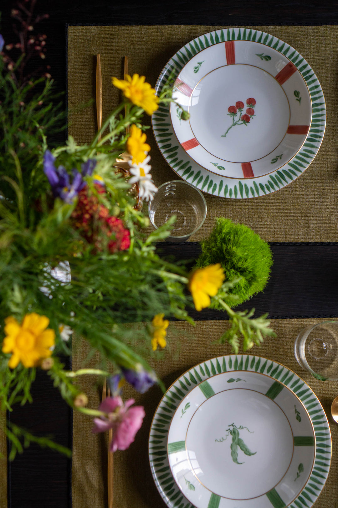 Potager Du Roy Shallow Bowl