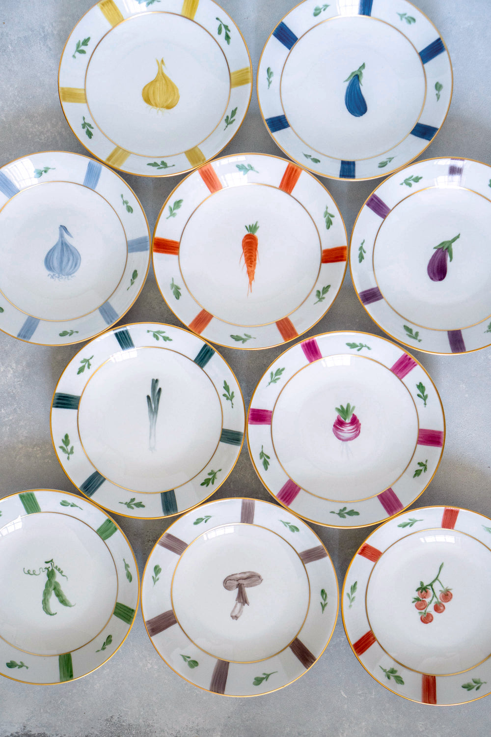 Potager Du Roy Shallow Bowl