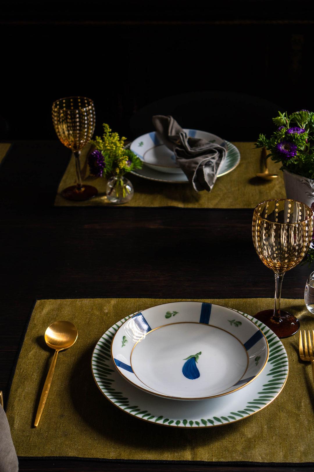 Potager Du Roy Shallow Bowl