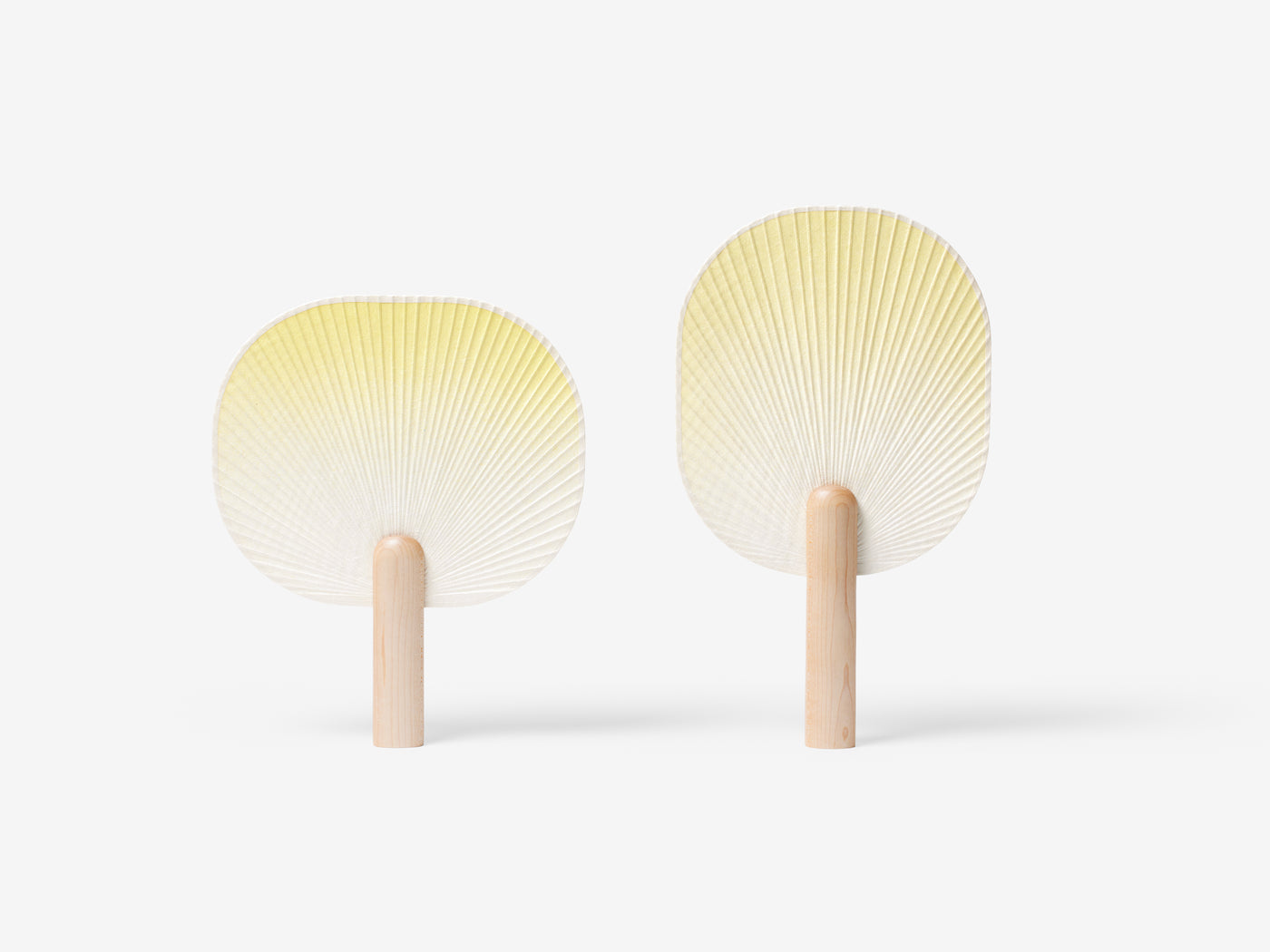 Frost Breeze Traditional Hanji Fan - Geometric