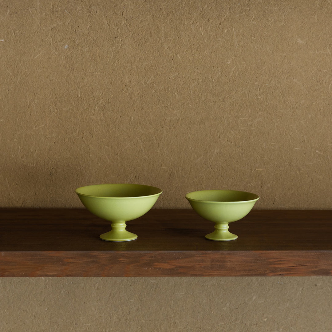 Jicon Yogurt & Dessert Cups - Colors (Yellow Green, Bluish Grey, Brown)