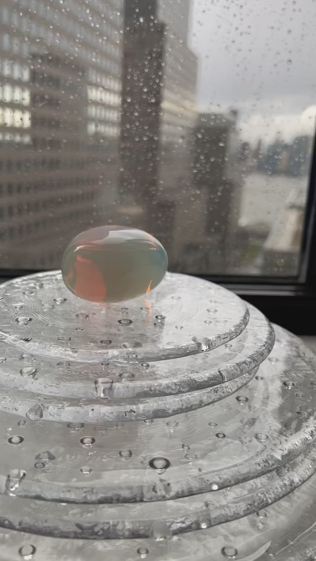 Droplet Glass Plates (2 sizes)