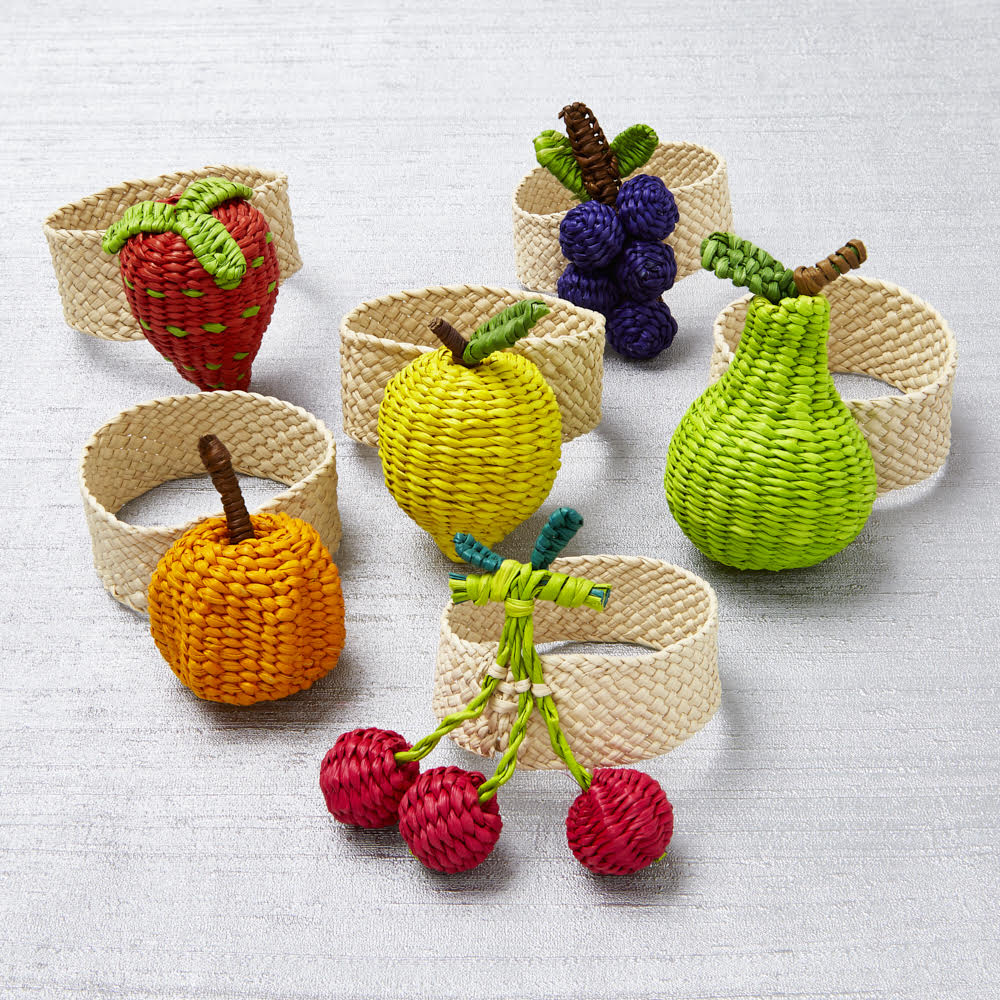 Garden Napkin Rings