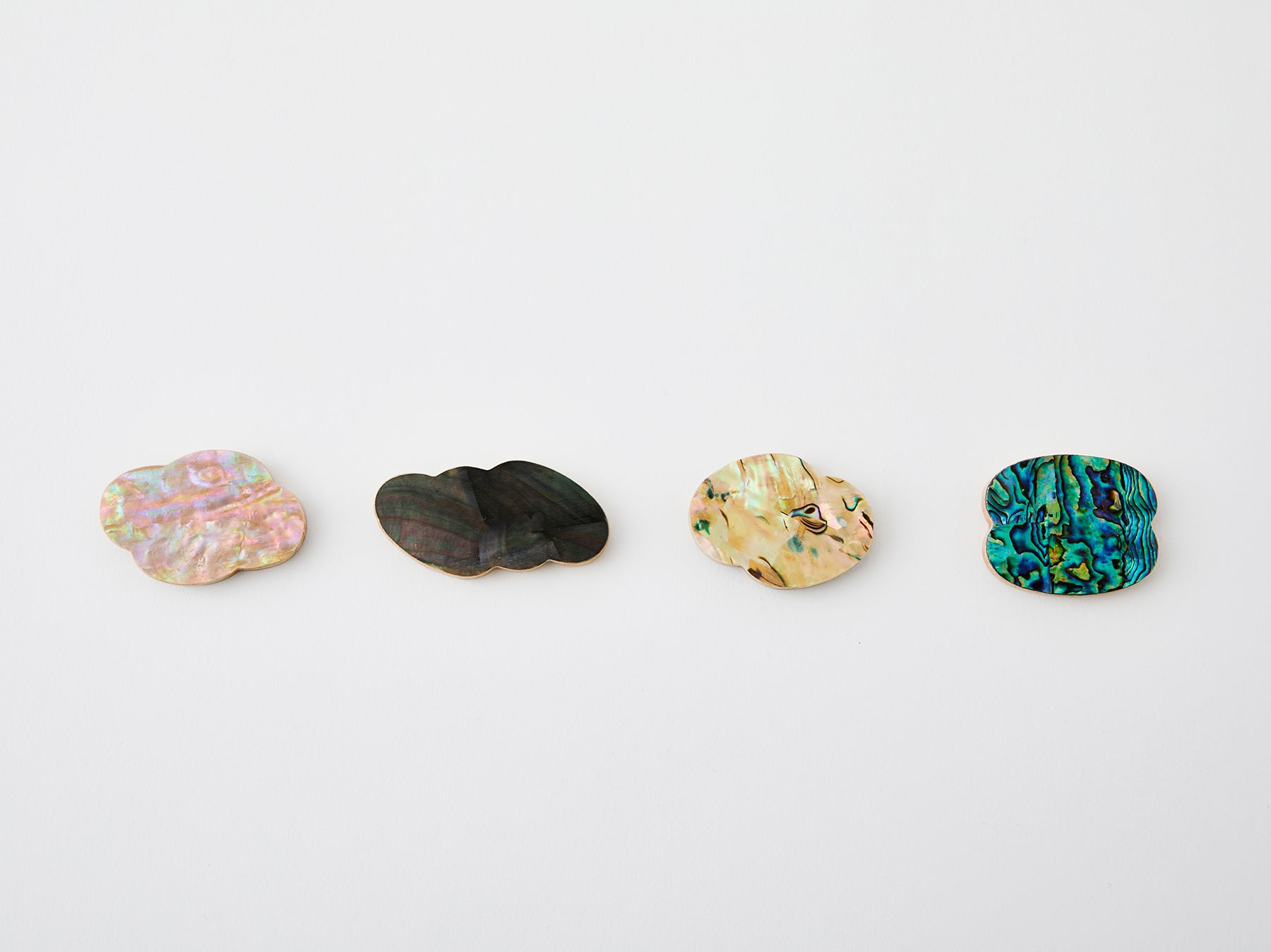 [Ott Ott] Chopstick Rest Mother of Pearl - 4 colors - Leef NYC -ott ott