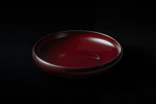 Burgundy Glazed Bowl