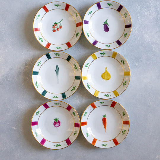 Potager Du Roy Shallow Bowl