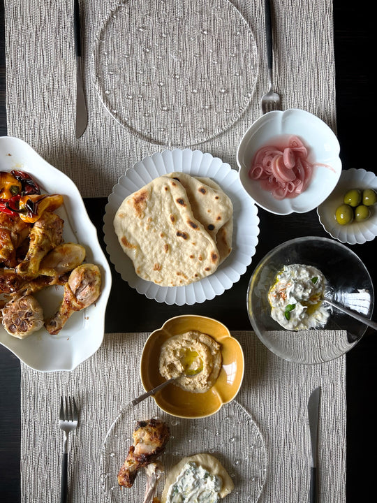 Droplet Glass Plates (2 sizes)