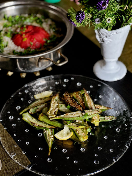 Droplet Glass Plates (2 sizes)