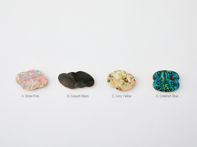 [Ott Ott] Chopstick Rest Mother of Pearl - 4 colors - Leef NYC -ott ott